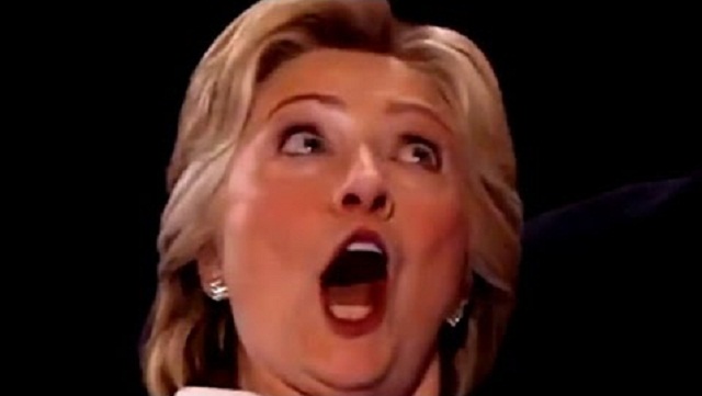 Image result for Hillary Clinton surprised face