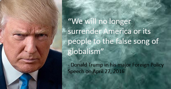 Image result for donald trump globalism quote