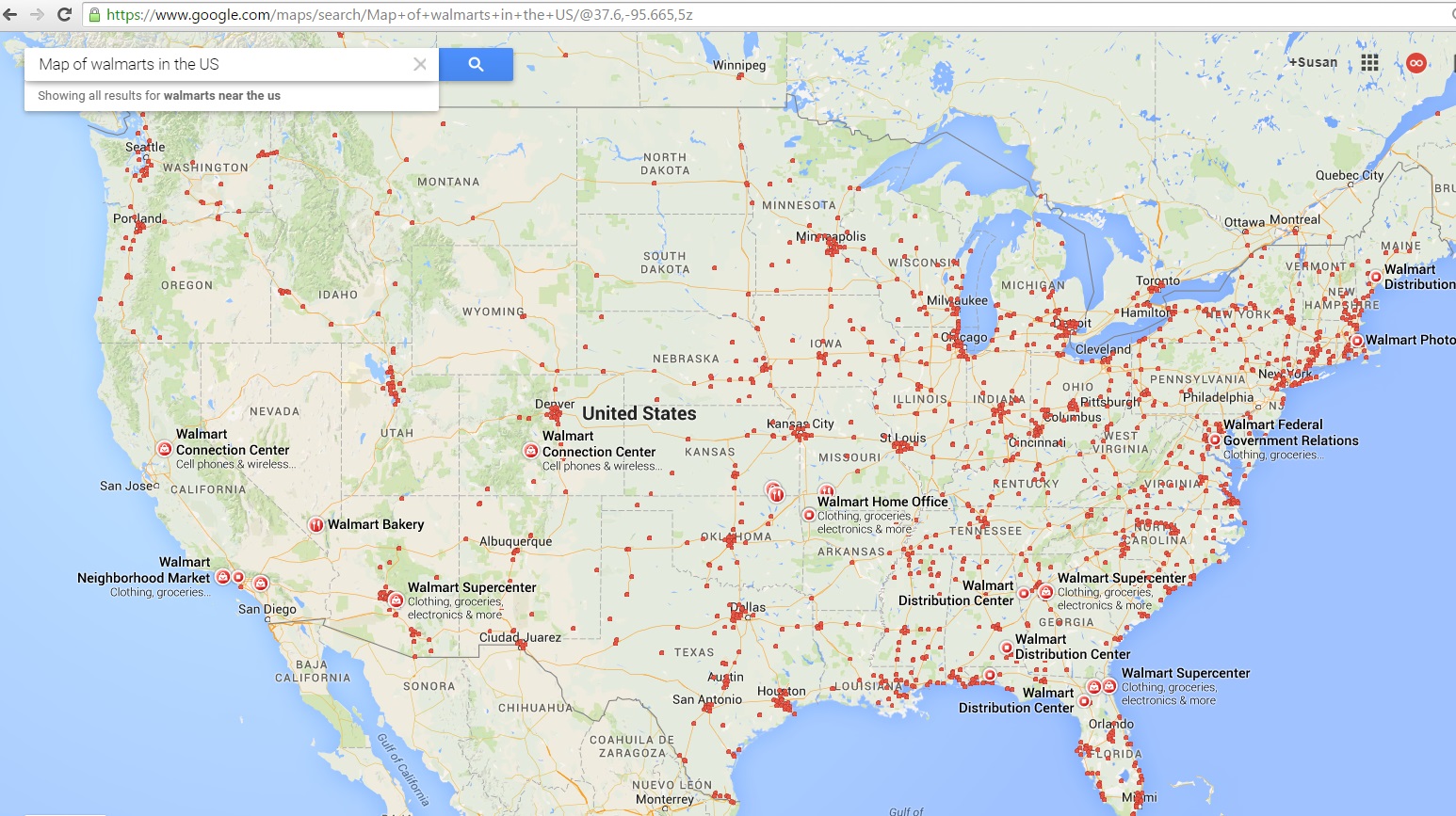 walmartGooglemap