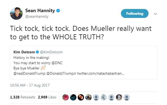 hannity tick tock tick tock today