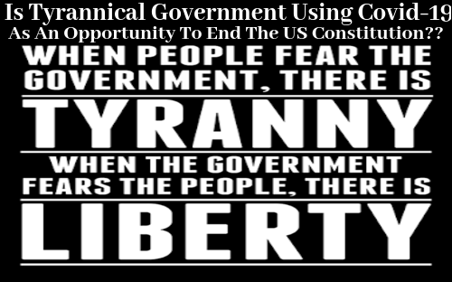 Would You Obey These 'Commandments' If Demanded Of You By Government During A Pandemic? Will Forced Vaccinations & Microchips Be 'The New Normal' In America? 